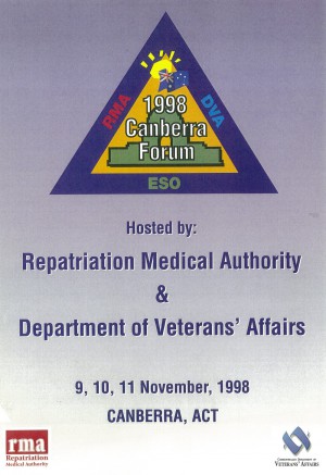 1998 Canberra Forum