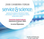 Proceedings of the Joint RMA DVA ESO Forum Canberra 2008